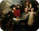 The Poet Francis Viele Griffin and His Family - Jacques Emile Blanche reproduction oil painting