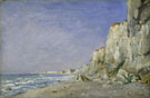 Cliffs Near Dieppe - Adolf Felix Cals