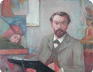Self Portrait - Emile Schuffenecker reproduction oil painting