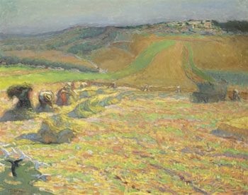 Workers in the Field - Emile Schuffenecker reproduction oil painting