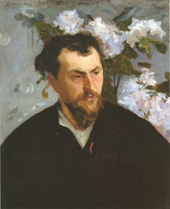 Eemest Ange Duez 1884 - John Singer Sargent reproduction oil painting