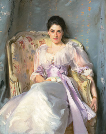 Lady Singer of Sargent 1892 - John Singer Sargent reproduction oil painting