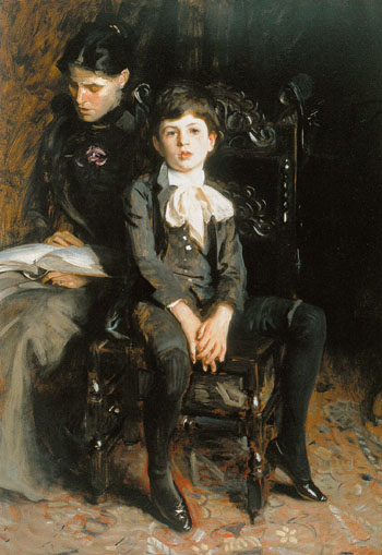 Portrait of a Boy Home St Gaudeus 1890 - John Singer Sargent reproduction oil painting