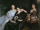 The Misses Vickers 1884 - John Singer Sargent reproduction oil painting
