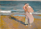 Fisherwoman with Her Son Valencia 1908 - Joaquin Sorolla reproduction oil painting