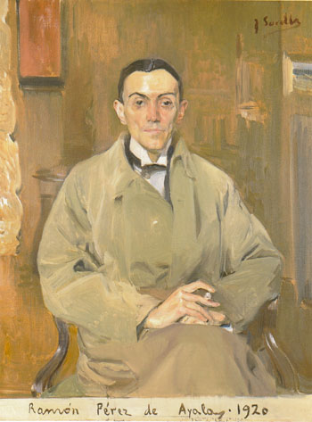 Ramon Perez de Ayala 1920 - Joaquin Sorolla reproduction oil painting