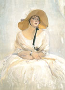 Portrait of Raquel Meller 1918 - Joaquin Sorolla reproduction oil painting