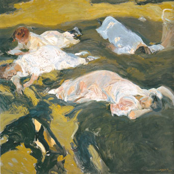 The Nap 1911 - Joaquin Sorolla reproduction oil painting
