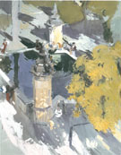 Fountain of the Mosque Cordon 1910 - Joaquin Sorolla reproduction oil painting