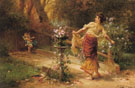 Skittles - Hans Zatzka reproduction oil painting