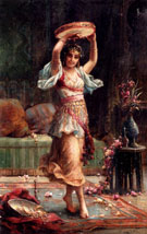 The Tambourine - Hans Zatzka