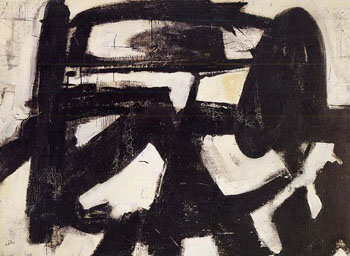 Ninth Street 1951 - Franz Kline reproduction oil painting