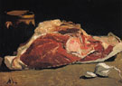 Still Life Priece of Beef 1864 - Claude Monet reproduction oil painting