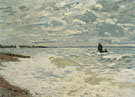 The Sea at Le Havre 1868 - Claude Monet reproduction oil painting