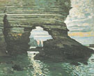 Cliffs at Etretat 1868 - Claude Monet reproduction oil painting