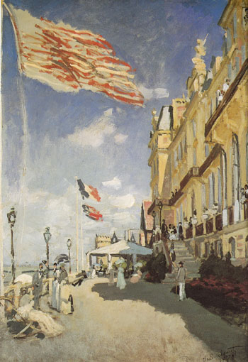 Hotel des Roches Noires 1879 - Claude Monet reproduction oil painting