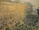 Boulevaed des Capucines Paris February 1873 - Claude Monet reproduction oil painting