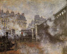 The Pont de I Europe 1876 - Claude Monet