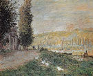 The Banks of Seine 1879 - Claude Monet reproduction oil painting