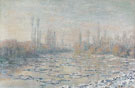 Ice Floes 1880 - Claude Monet reproduction oil painting