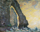 Cliffs at Etretat 1886 - Claude Monet