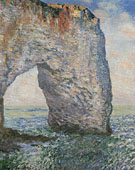 The Manneporte Etretat 1886 - Claude Monet reproduction oil painting