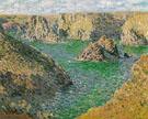 Port Domois Bella Ile 1886 - Claude Monet reproduction oil painting