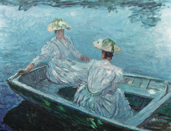 The Blue Boat 1887 - Claude Monet reproduction oil painting