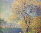 Antibes Seen from La Salis 1888 - Claude Monet reproduction oil painting