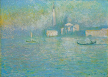 San Giorgio Maggiore Venice 1908 - Claude Monet reproduction oil painting