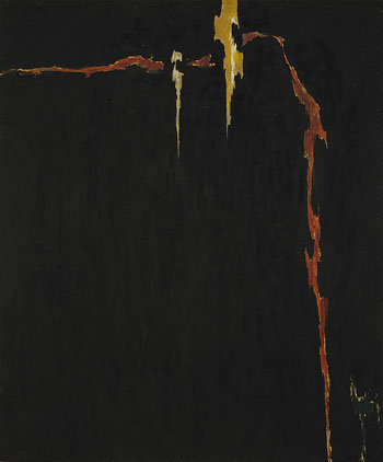 1944 N No 2 1944 - Clyfford Still reproduction oil painting