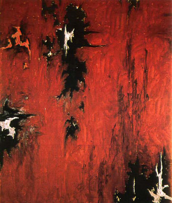 1947 R No 2 - Clyfford Still reproduction oil painting