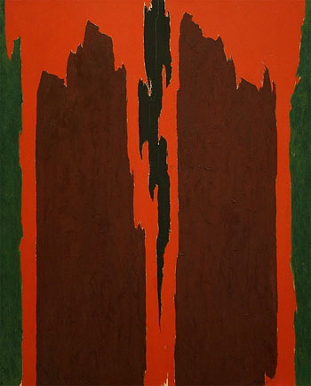 Untitled 1971 - Clyfford Still reproduction oil painting