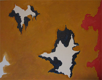 Untitled B - Clyfford Still reproduction oil painting