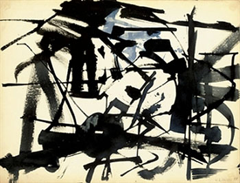 48 Series No 4 1948 - Franz Kline reproduction oil painting