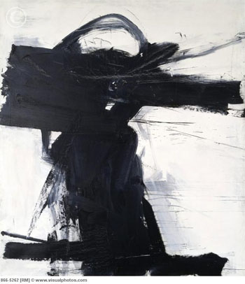 Crow Dancer A 1958 - Franz Kline reproduction oil painting