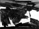 Delaware Gap 1958 - Franz Kline reproduction oil painting