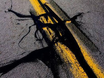 Meets Yellow Lines - Franz Kline reproduction oil painting