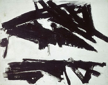 Undes 1957 - Franz Kline reproduction oil painting