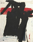 Untitled 1957 A - Franz Kline reproduction oil painting