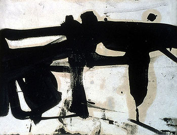 Untitled A - Franz Kline reproduction oil painting