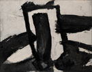 Untitled B 1952 - Franz Kline reproduction oil painting