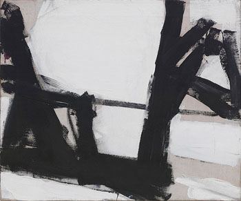 Untitled F - Franz Kline reproduction oil painting