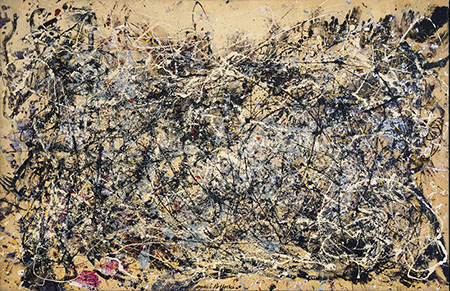Number 1 A 1948 - Jackson Pollock reproduction oil painting