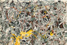 Number 6 1948 Blue Red Yellow - Jackson Pollock
