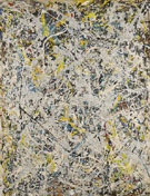 Number 9 1949 - Jackson Pollock reproduction oil painting