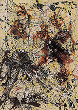 Number 12 1949 - Jackson Pollock reproduction oil painting