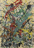 Number 16 1949 - Jackson Pollock reproduction oil painting