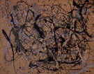 Number 17 1949 - Jackson Pollock reproduction oil painting
