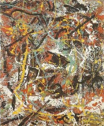 Number 22 1949 - Jackson Pollock reproduction oil painting